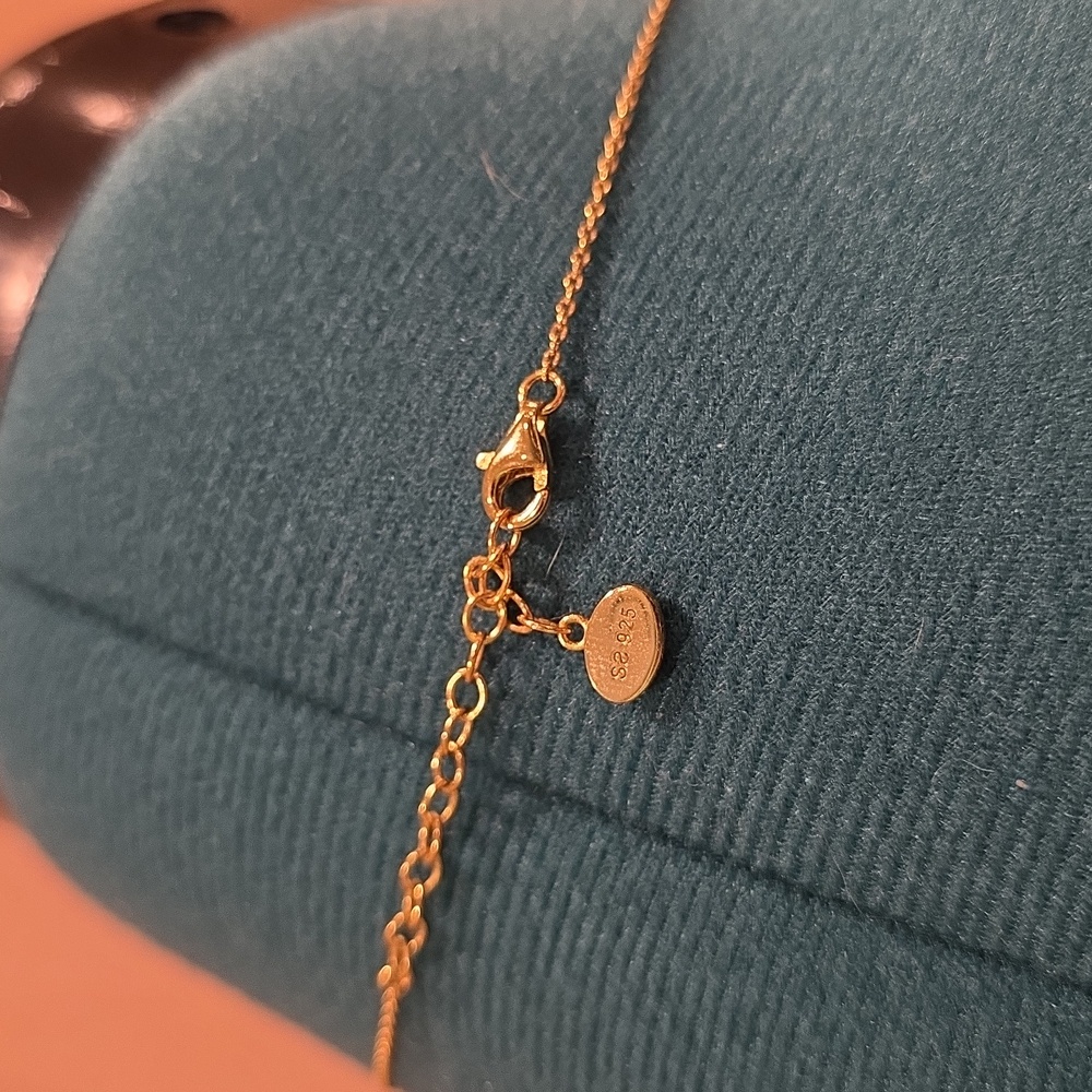 Macy's Simone I. Smith I Love You More Pendant Necklace - 18K Gold Over Sterling - Picture 3 of 4